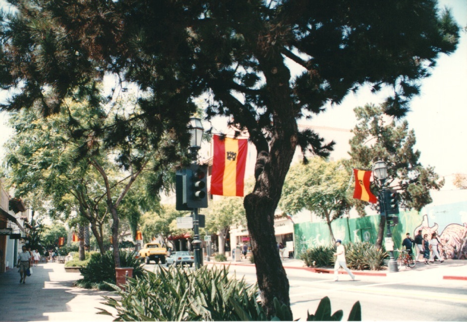 Picture United States Santa Barbara 1992-08 9 - Streets Santa Barbara