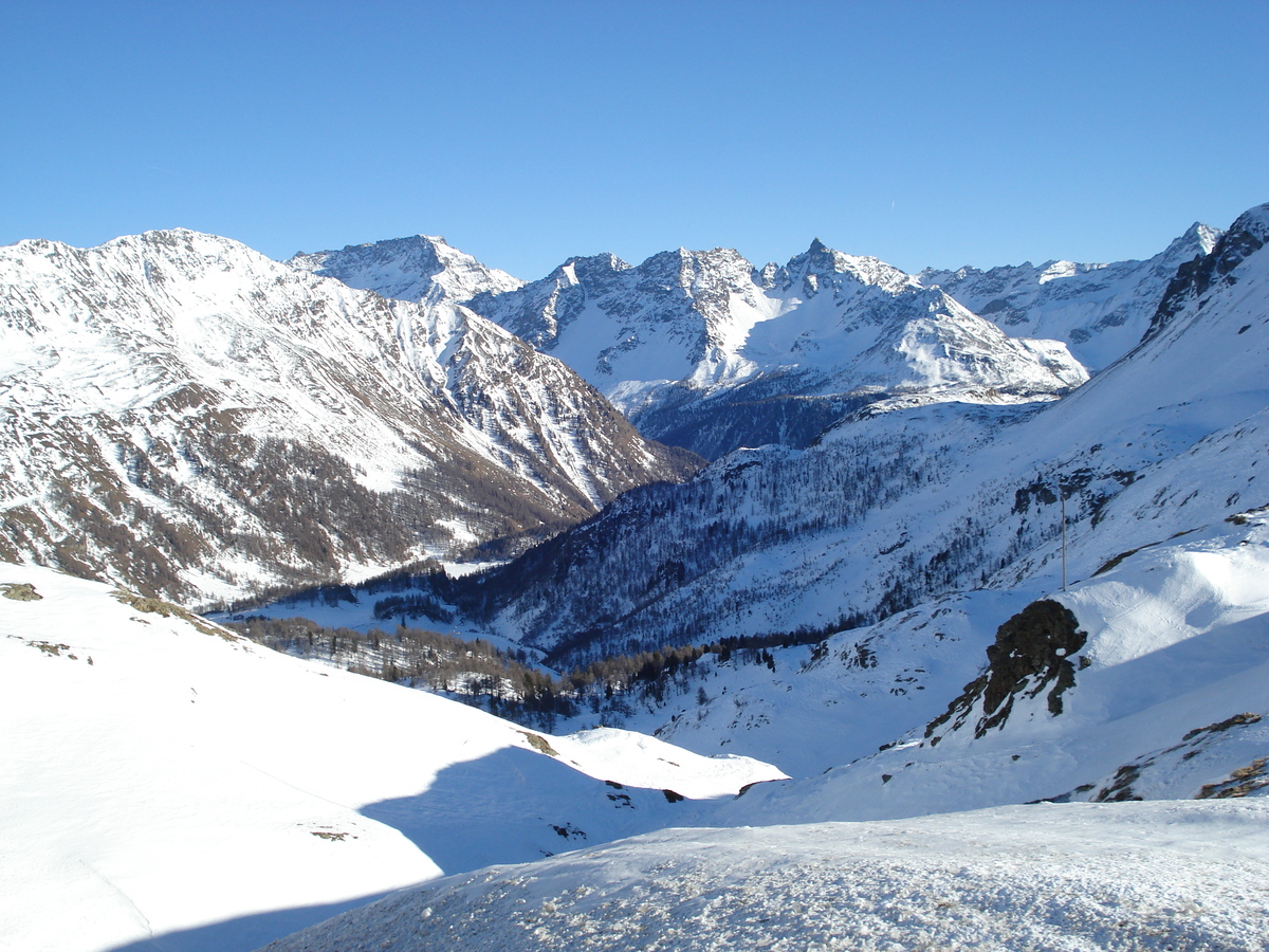 Picture Swiss From Pontresina to Lago Bianco 2007-01 40 - Sunset From Pontresina to Lago Bianco