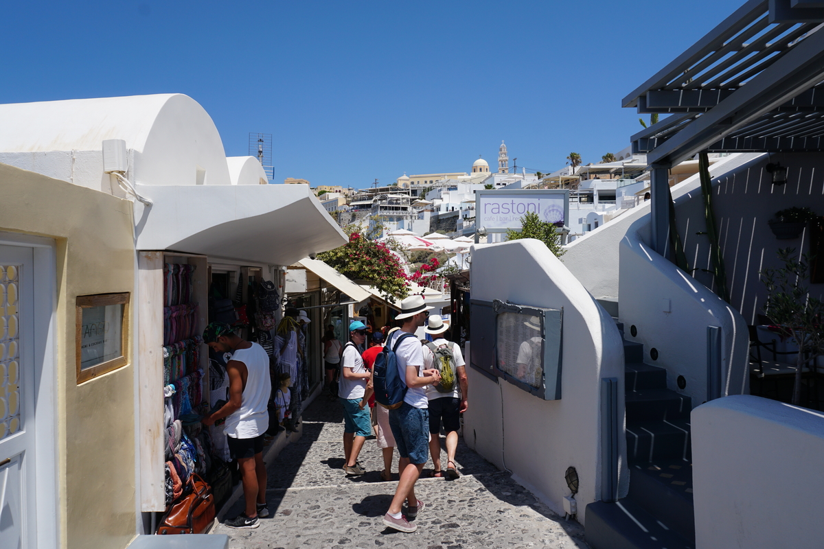 Picture Greece Santorini Fira 2016-07 12 - City Sight Fira