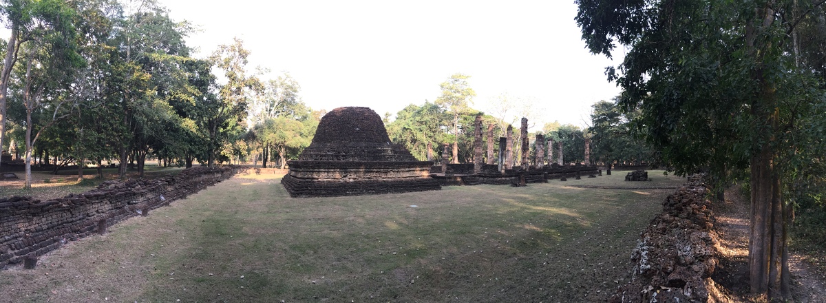 Picture Thailand Si satchanalai historical park 2014-12 112 - Night Si satchanalai historical park