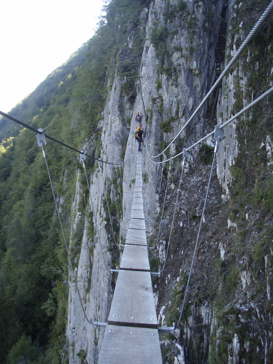 Picture France Vicdessos Via Ferrata North 2007-08 68 - Transport Via Ferrata North