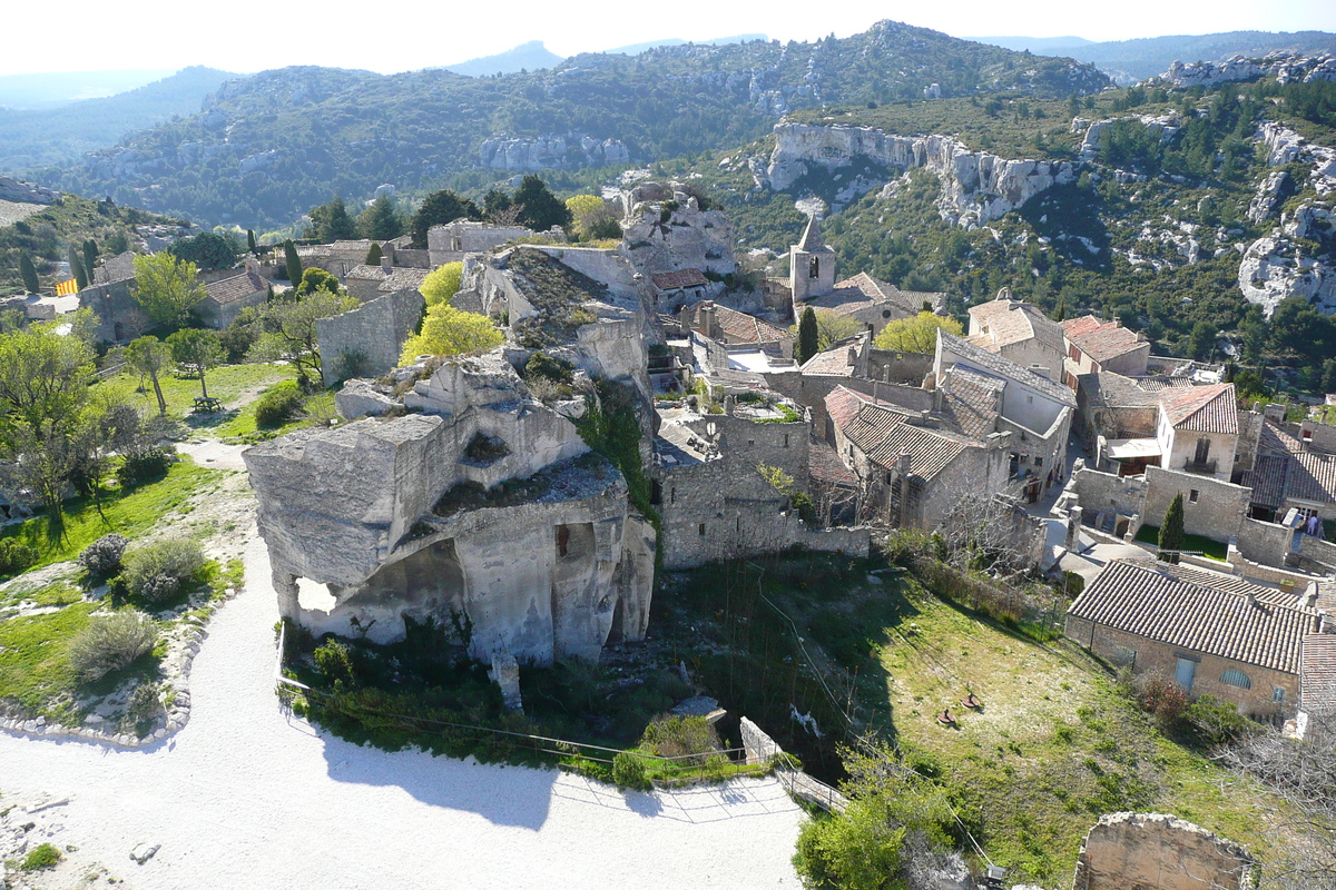 Picture France Baux de Provence Baux de Provence Castle 2008-04 5 - Waterfalls Baux de Provence Castle