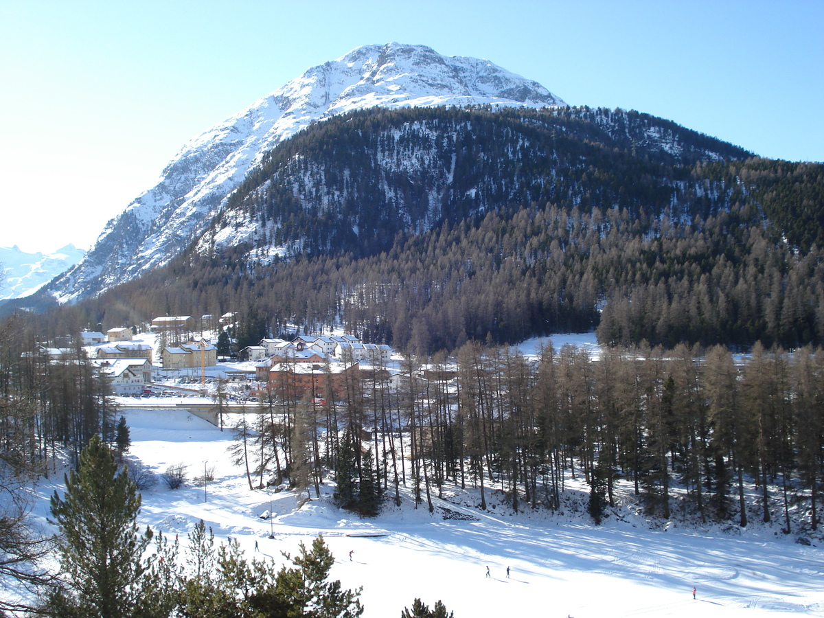 Picture Swiss Pontresina Grand Hotel Kronenhof 2007-01 6 - Street Grand Hotel Kronenhof