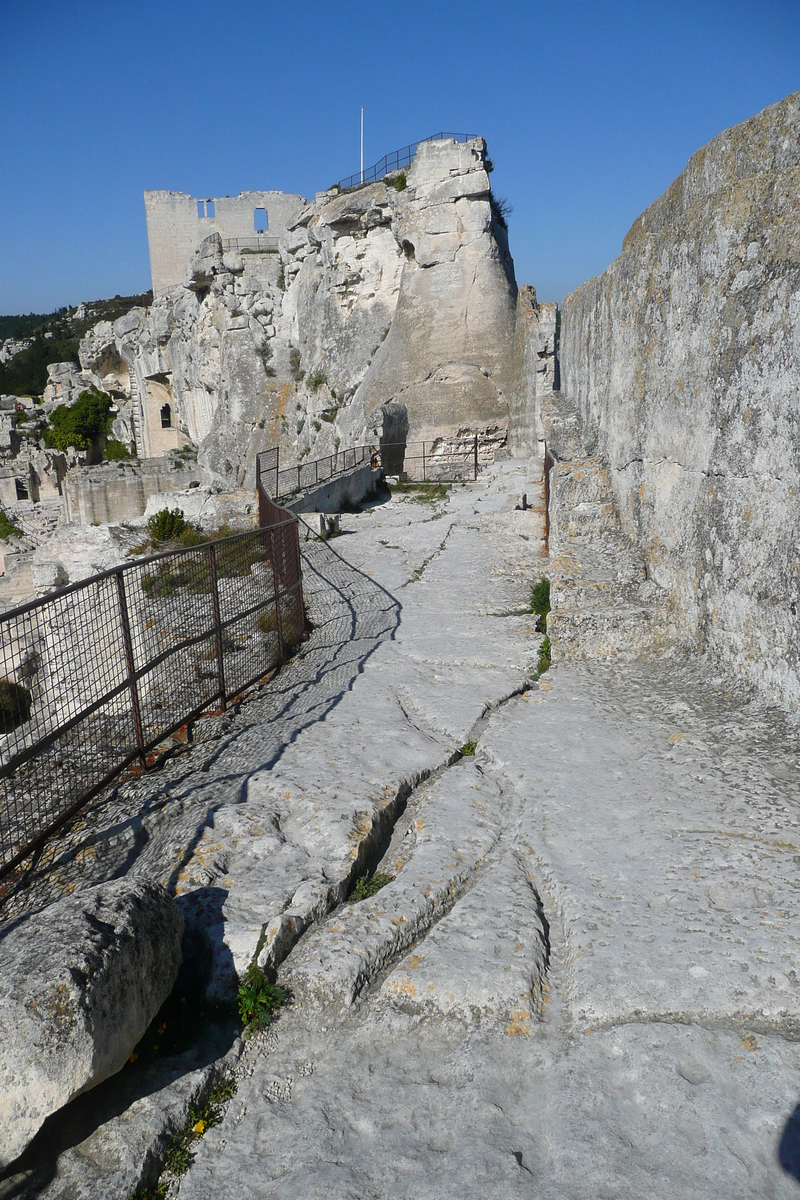 Picture France Baux de Provence Baux de Provence Castle 2008-04 28 - Weather Baux de Provence Castle