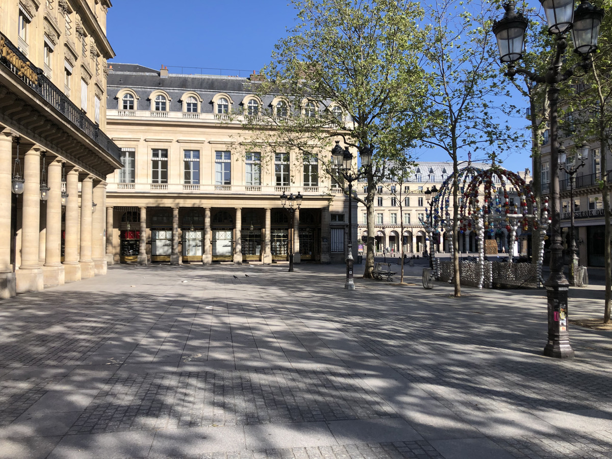 Picture France Paris lockdown 2020-04 167 - Streets Paris lockdown