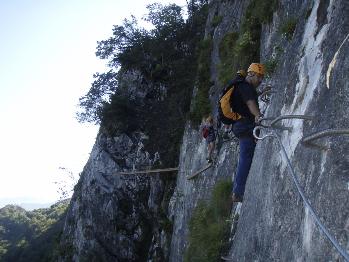 Picture France Vicdessos Via Ferrata North 2007-08 21 - French Restaurant Via Ferrata North