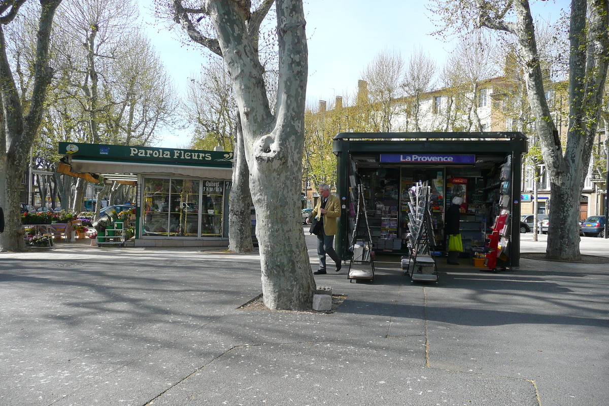 Picture France Aix en Provence Place du General de Gaulle 2008-04 14 - Rentals Place du General de Gaulle