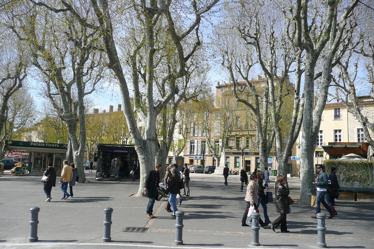 Picture France Aix en Provence Place du General de Gaulle 2008-04 15 - To see Place du General de Gaulle