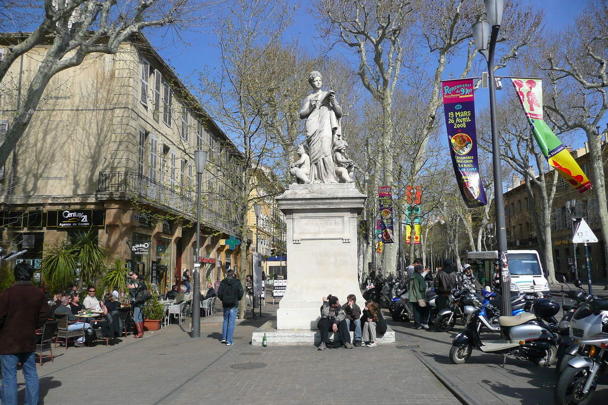 Picture France Aix en Provence Place du General de Gaulle 2008-04 10 - City Sights Place du General de Gaulle