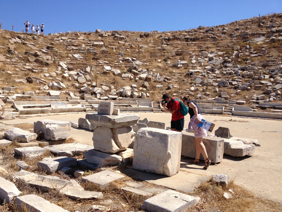 Picture Greece Delos 2014-07 4 - Hot Season Delos