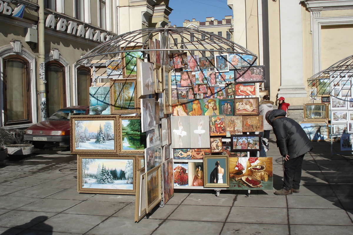 Picture Russia St Petersburg Nevsky Prospect 2006-03 109 - Spring Nevsky Prospect