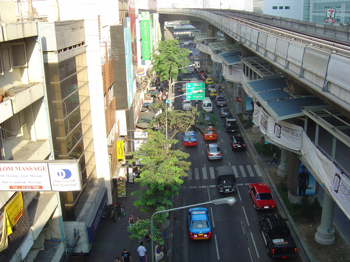 Picture Thailand Bangkok Sky Train 2004-12 7 - Rain Season Sky Train