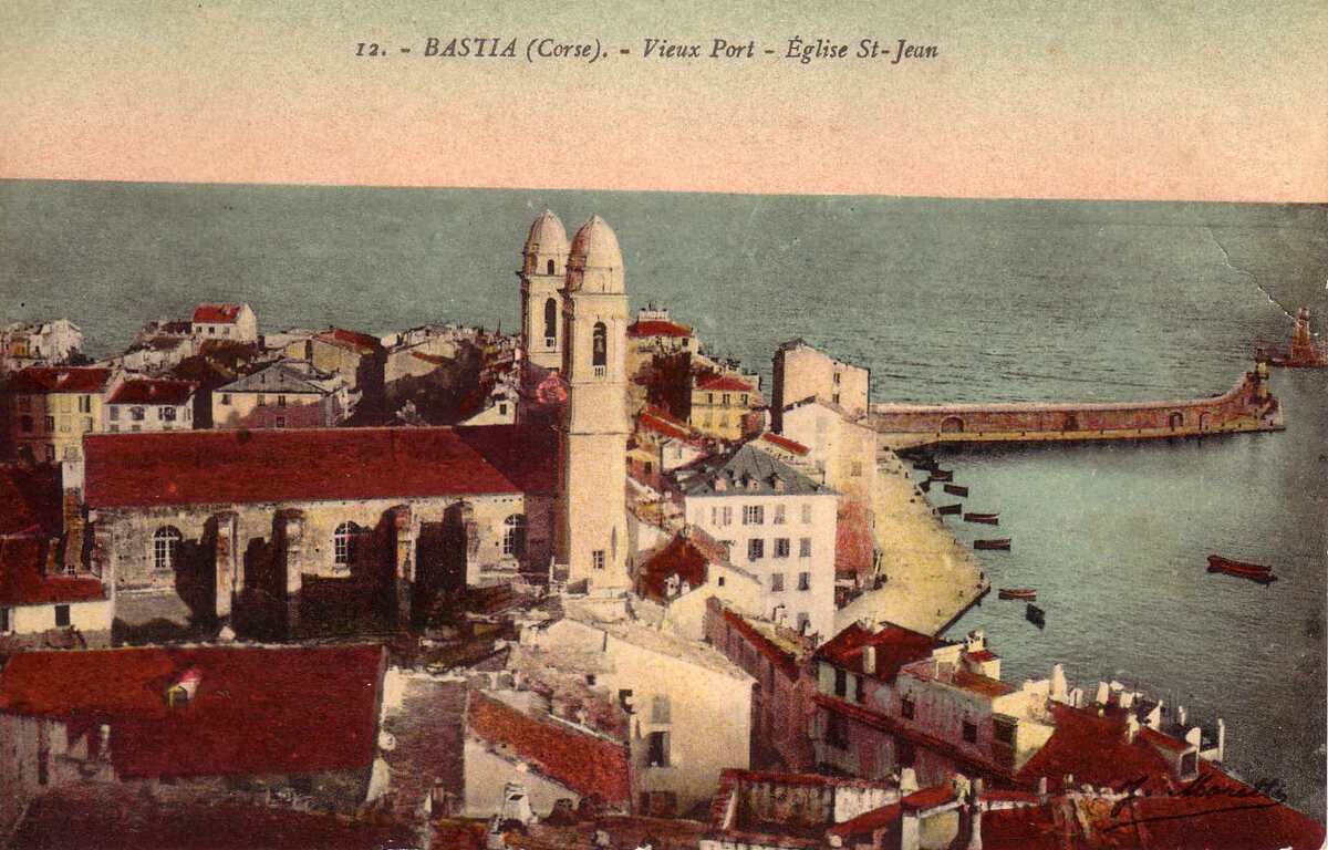 Picture France Corsica Old Postcards bastia 1900-01 182 - Monument bastia