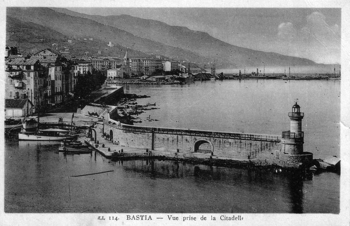 Picture France Corsica Old Postcards bastia 1900-01 146 - French Restaurant bastia