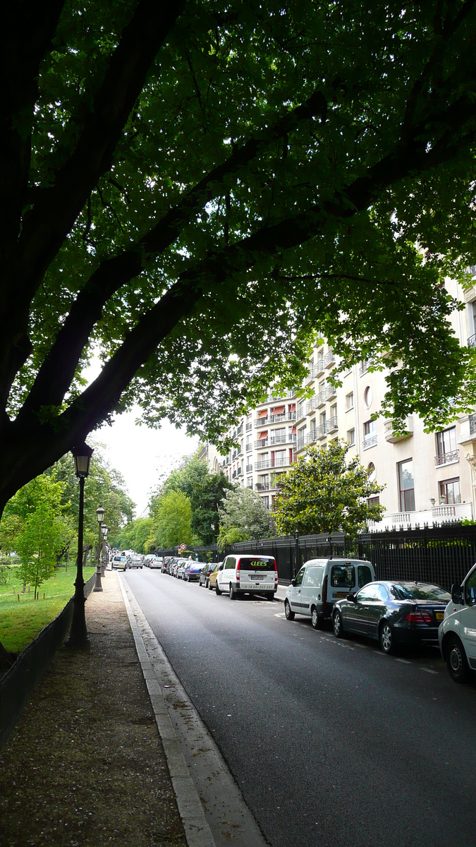 Picture France Paris Avenue Foch 2007-06 118 - Sunset Avenue Foch