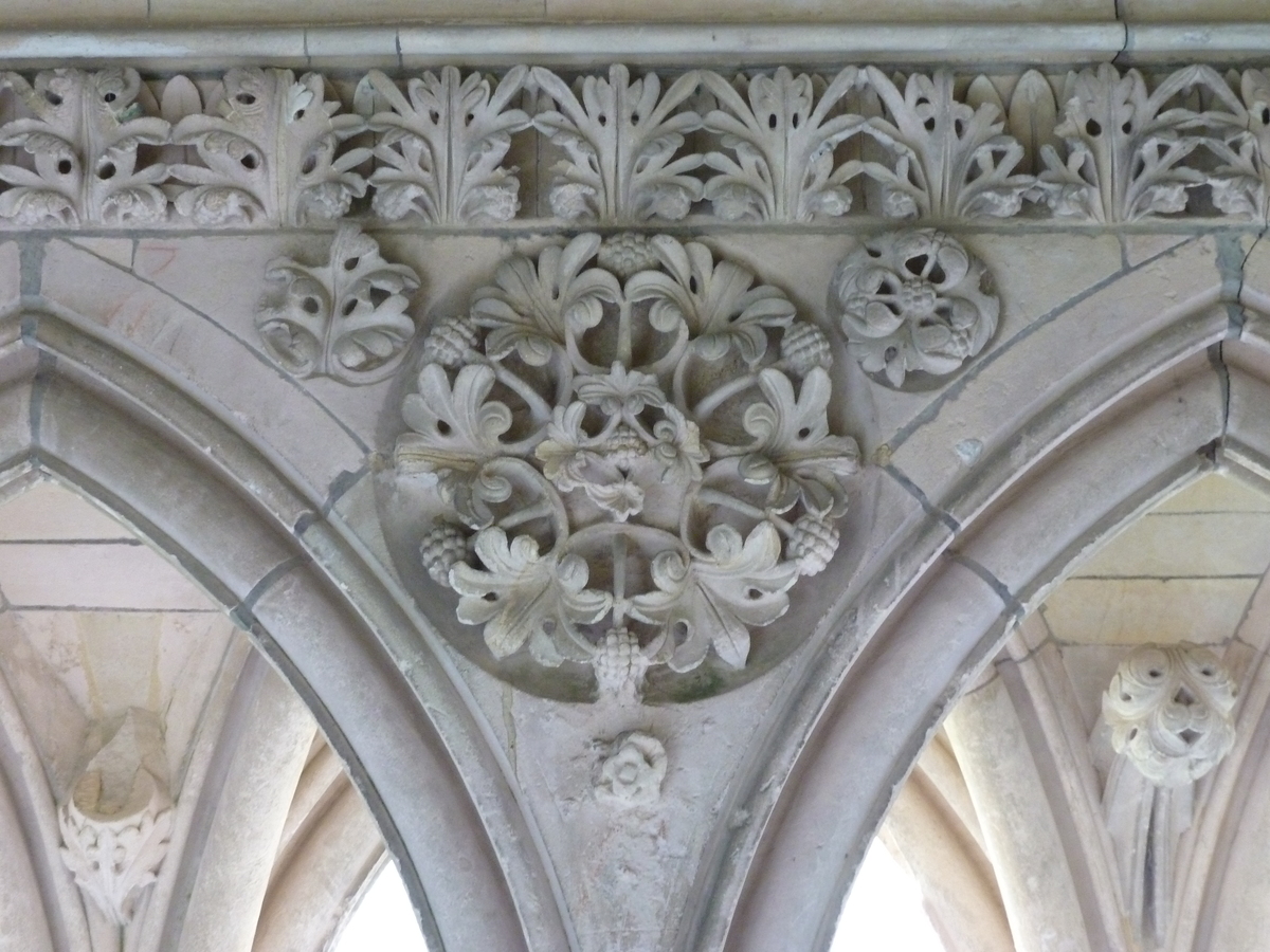 Picture France Mont St Michel Mont St Michel Abbey Cloister 2010-04 85 - Saving Mont St Michel Abbey Cloister