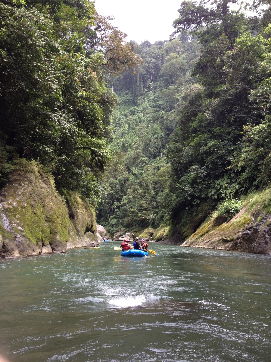 Picture Costa Rica Pacuare River 2015-03 77 - Sunset Pacuare River