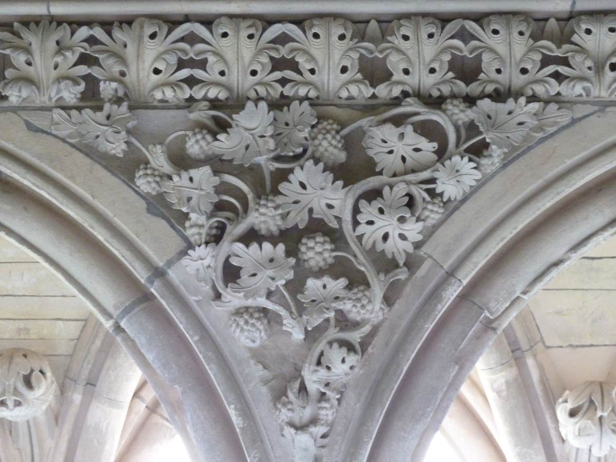 Picture France Mont St Michel Mont St Michel Abbey Cloister 2010-04 78 - Accomodation Mont St Michel Abbey Cloister