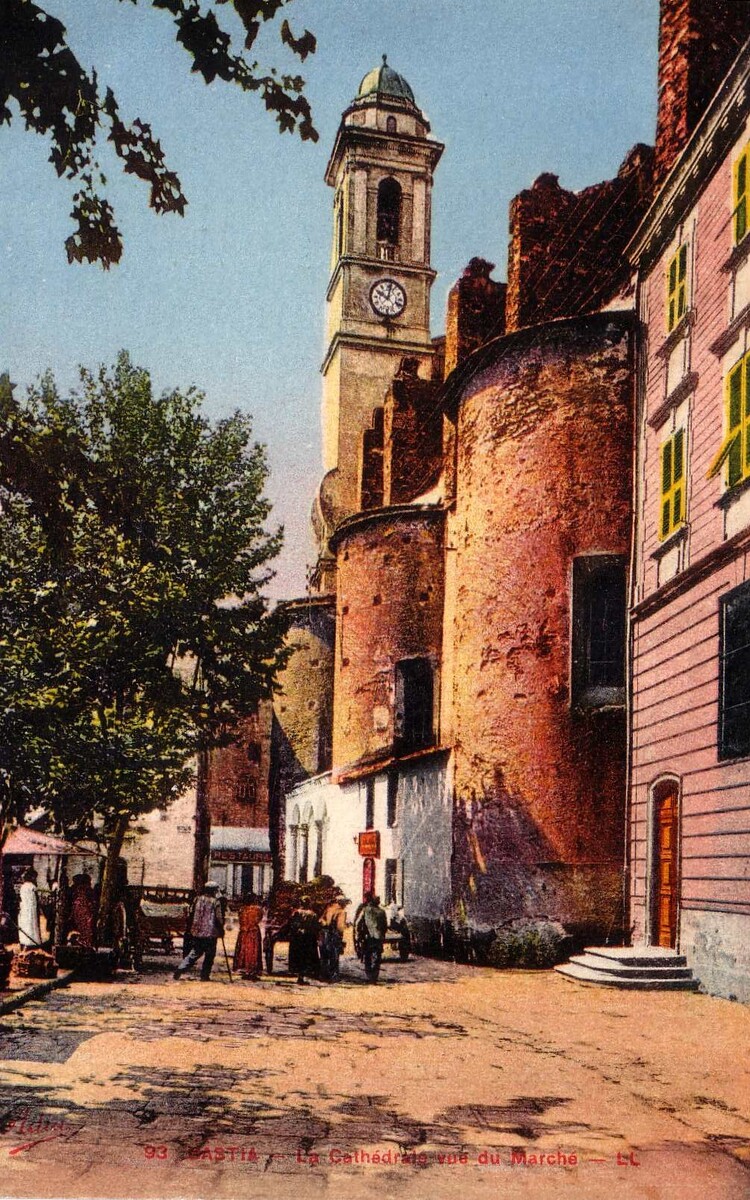 Picture France Corsica Old Postcards bastia 1900-01 17 - City bastia