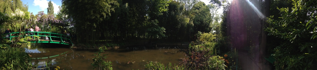 Picture France Giverny Pano 2013-06 4 - Hotel Pool Pano