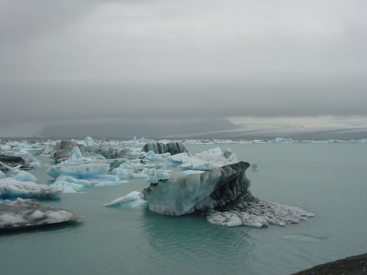 Picture Iceland Jokulsarlon 2003-06 43 - Rain Season Jokulsarlon