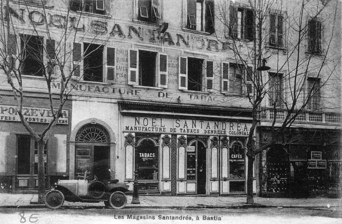 Picture France Corsica Old Postcards bastia 1900-01 81 - Hotels bastia