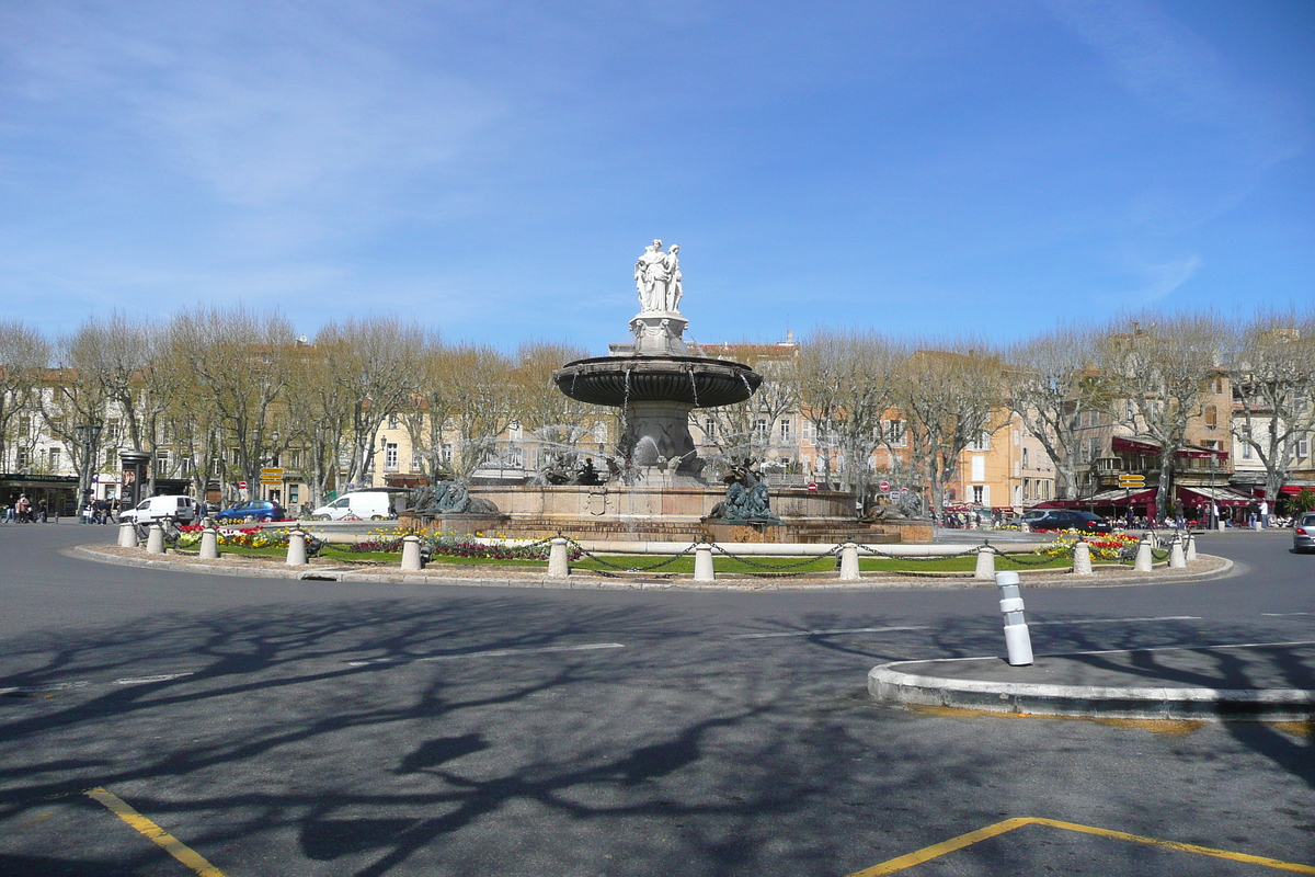 Picture France Aix en Provence Place du General de Gaulle 2008-04 4 - Monument Place du General de Gaulle