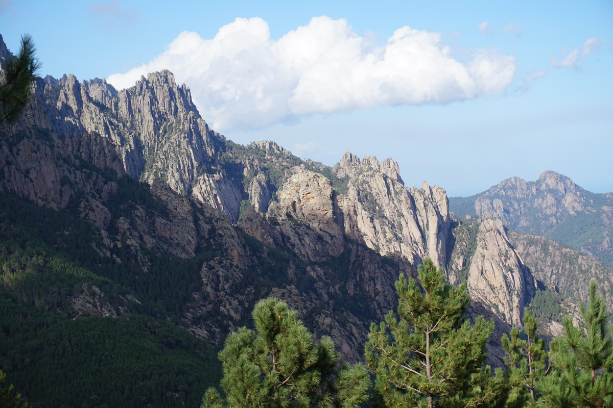 Picture France Corsica Aiguilles de Bavella 2017-09 6 - Sunset Aiguilles de Bavella