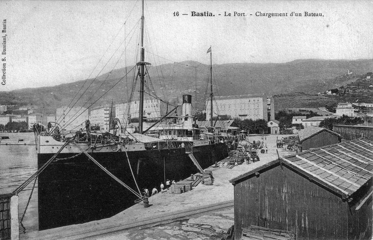 Picture France Corsica Old Postcards bastia 1900-01 65 - Transport bastia