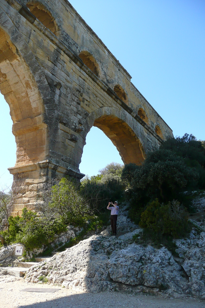 Picture France Pont du Gard 2008-04 81 - Spring Pont du Gard