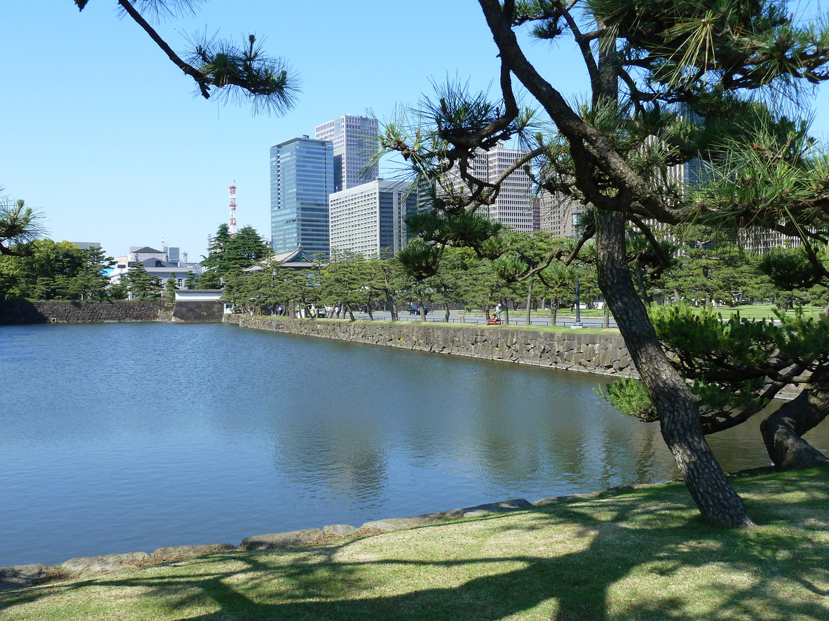 Picture Japan Tokyo Imperial Palace 2010-06 41 - Sunset Imperial Palace