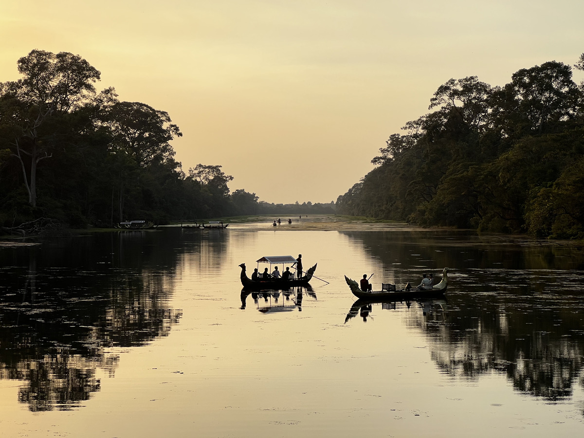 Picture Cambodia Siem Reap Angkor Thom 2023-01 48 - Waterfalls Angkor Thom