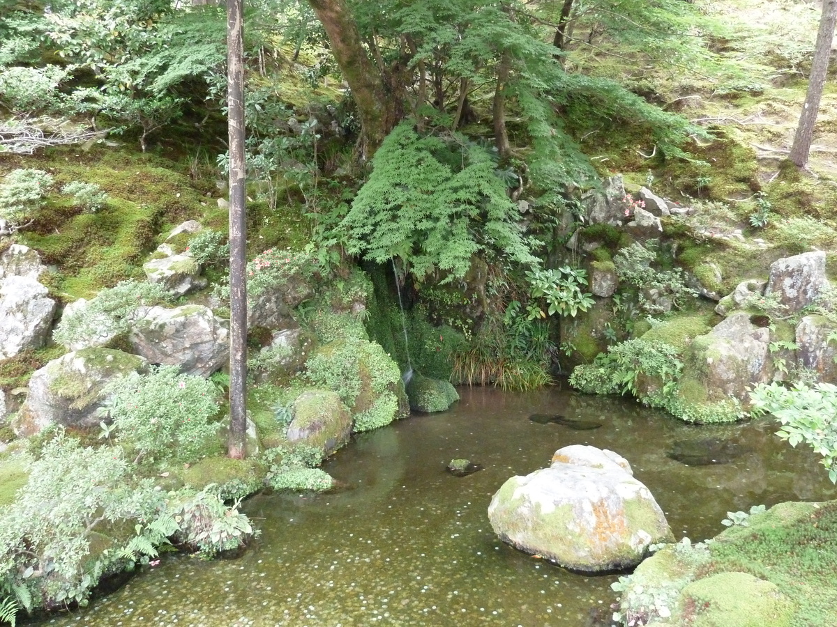 Picture Japan Kyoto Ginkakuji Temple(Silver Pavilion) 2010-06 48 - Waterfalls Ginkakuji Temple(Silver Pavilion)