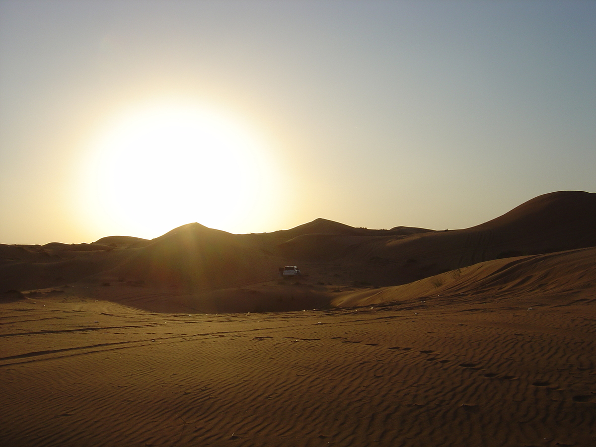 Picture United Arab Emirates Al Ain Desert 2005-11 21 - Monument Desert