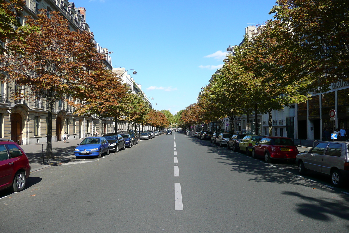 Picture France Paris Avenue Hoche 2007-09 61 - Walking Street Avenue Hoche