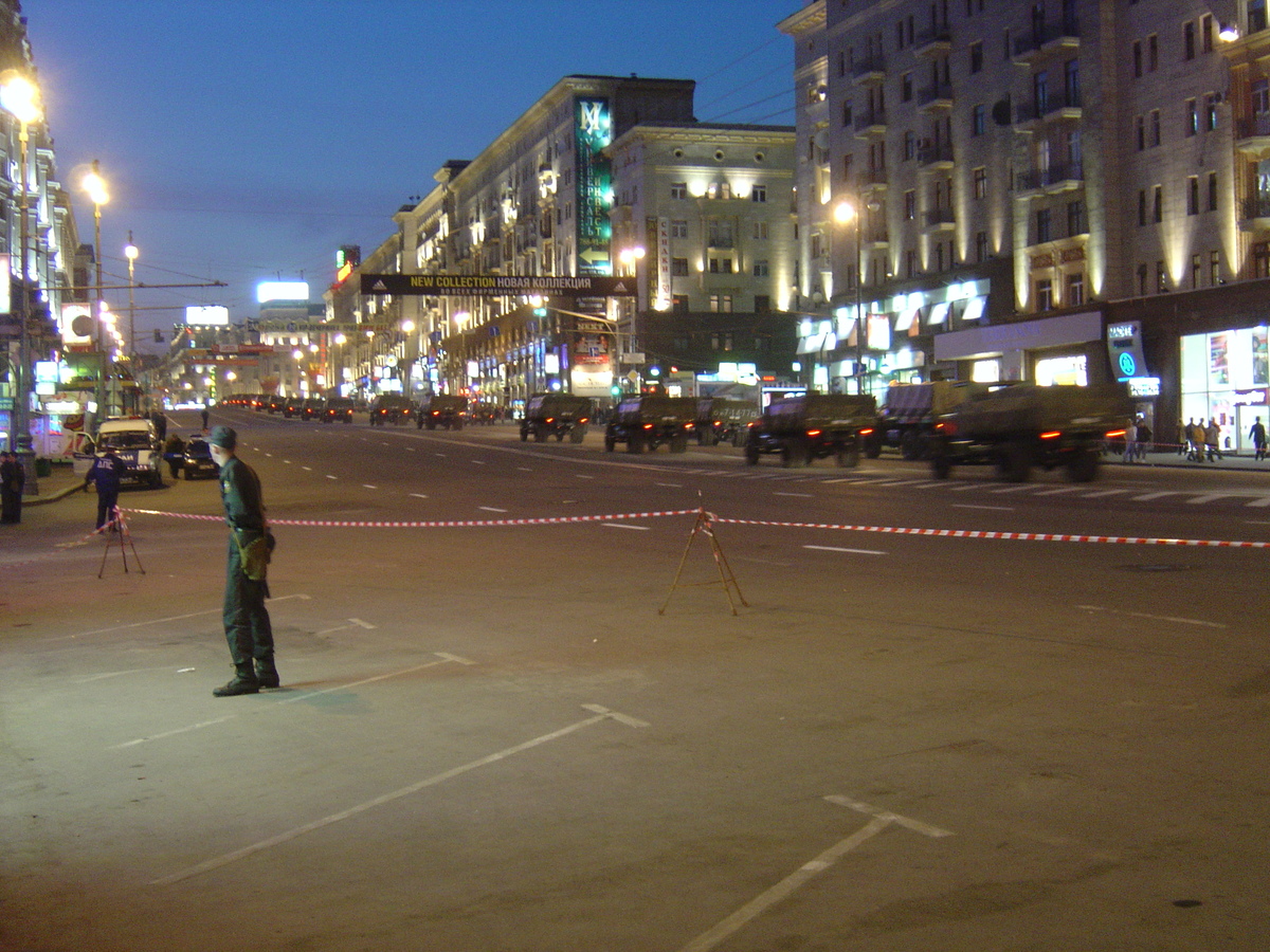 Picture Russia Moscow Tverskaja Street 2005-04 56 - Winter Tverskaja Street