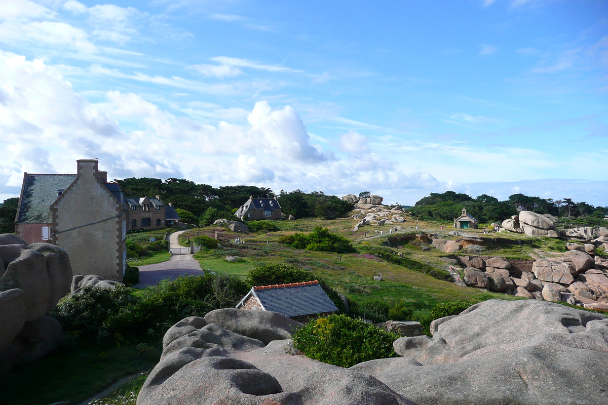 Picture France Perros Guirec Cote de granite rose 2007-08 26 - Waterfall Cote de granite rose