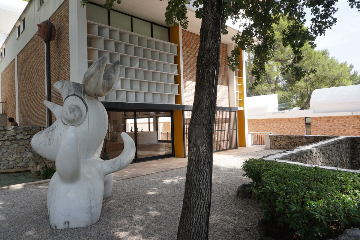 Picture France Saint Paul de Vence Fondation Maeght 2017-08 79 - Spring Fondation Maeght