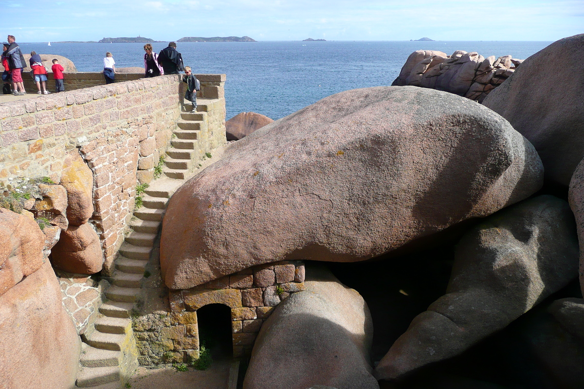 Picture France Perros Guirec Cote de granite rose 2007-08 32 - Night Cote de granite rose