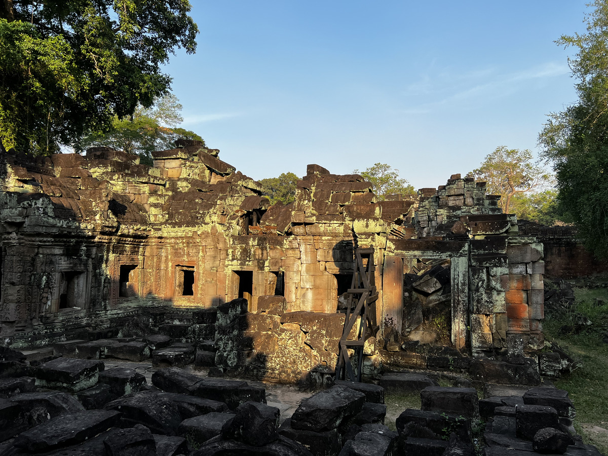 Picture Cambodia Siem Reap Preah Khan 2023-01 16 - Waterfalls Preah Khan