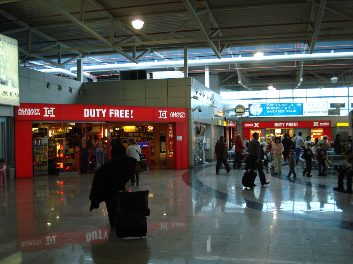 Picture Kazakhstan Almaty Airport 2007-03 16 - Monuments Almaty Airport