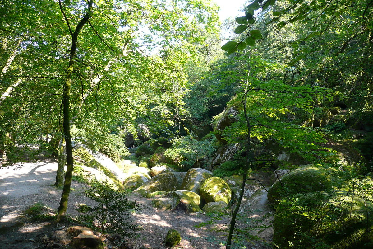 Picture France Huelgoat 2007-08 177 - Waterfall Huelgoat