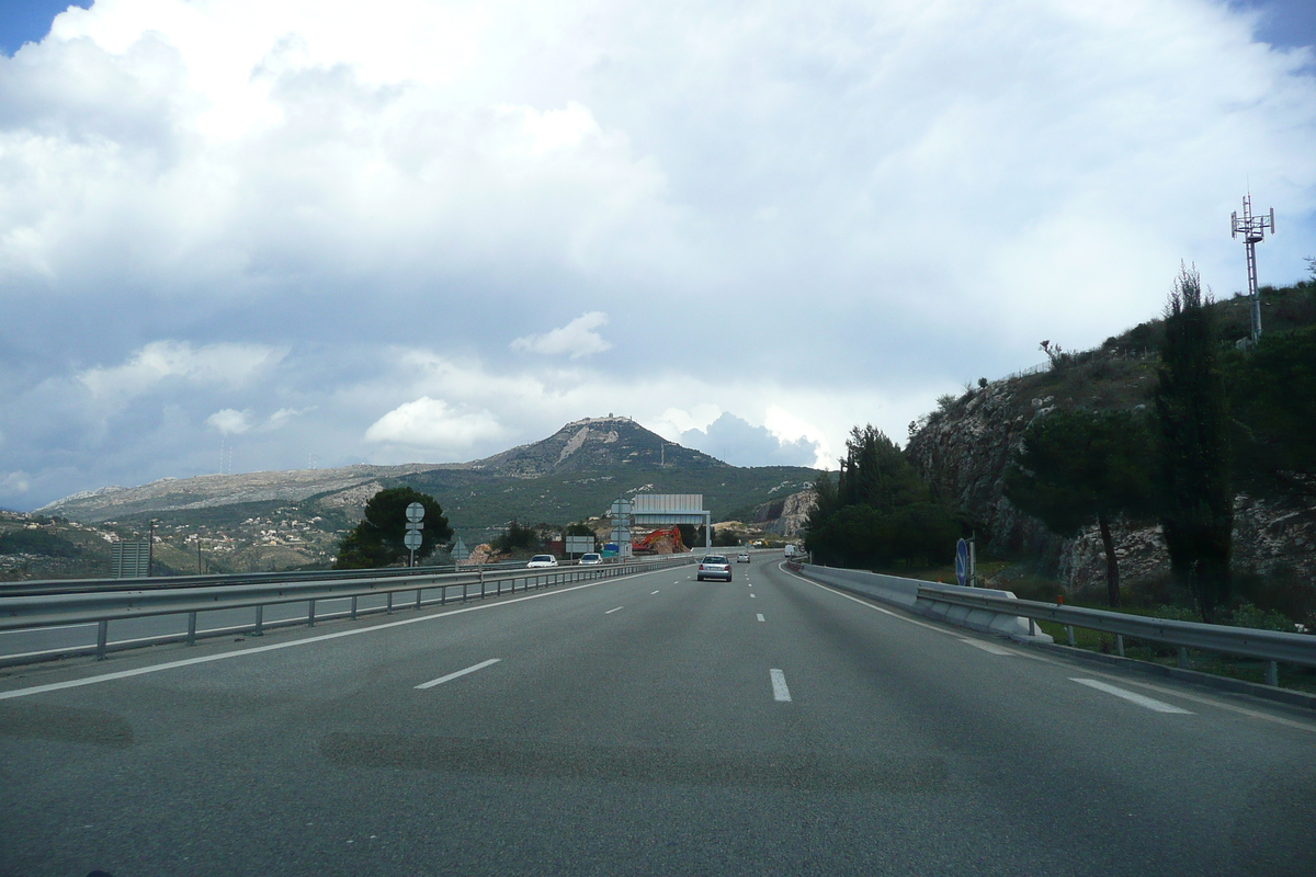 Picture France French Riviera Nice to Menton road 2008-03 16 - Sunrise Nice to Menton road