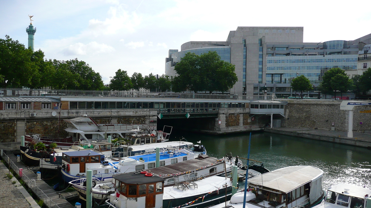 Picture France Paris Bastille Harbour 2007-06 28 - Waterfalls Bastille Harbour