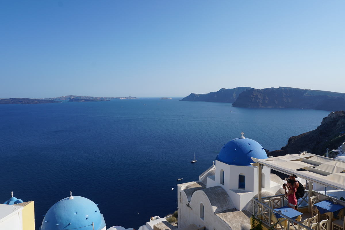 Picture Greece Santorini 2016-07 139 - Hotel Pools Santorini