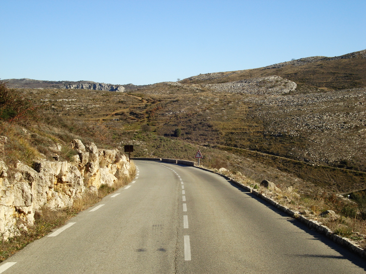 Picture France French Riviera Col de Vence road 2007-01 17 - Transport Col de Vence road