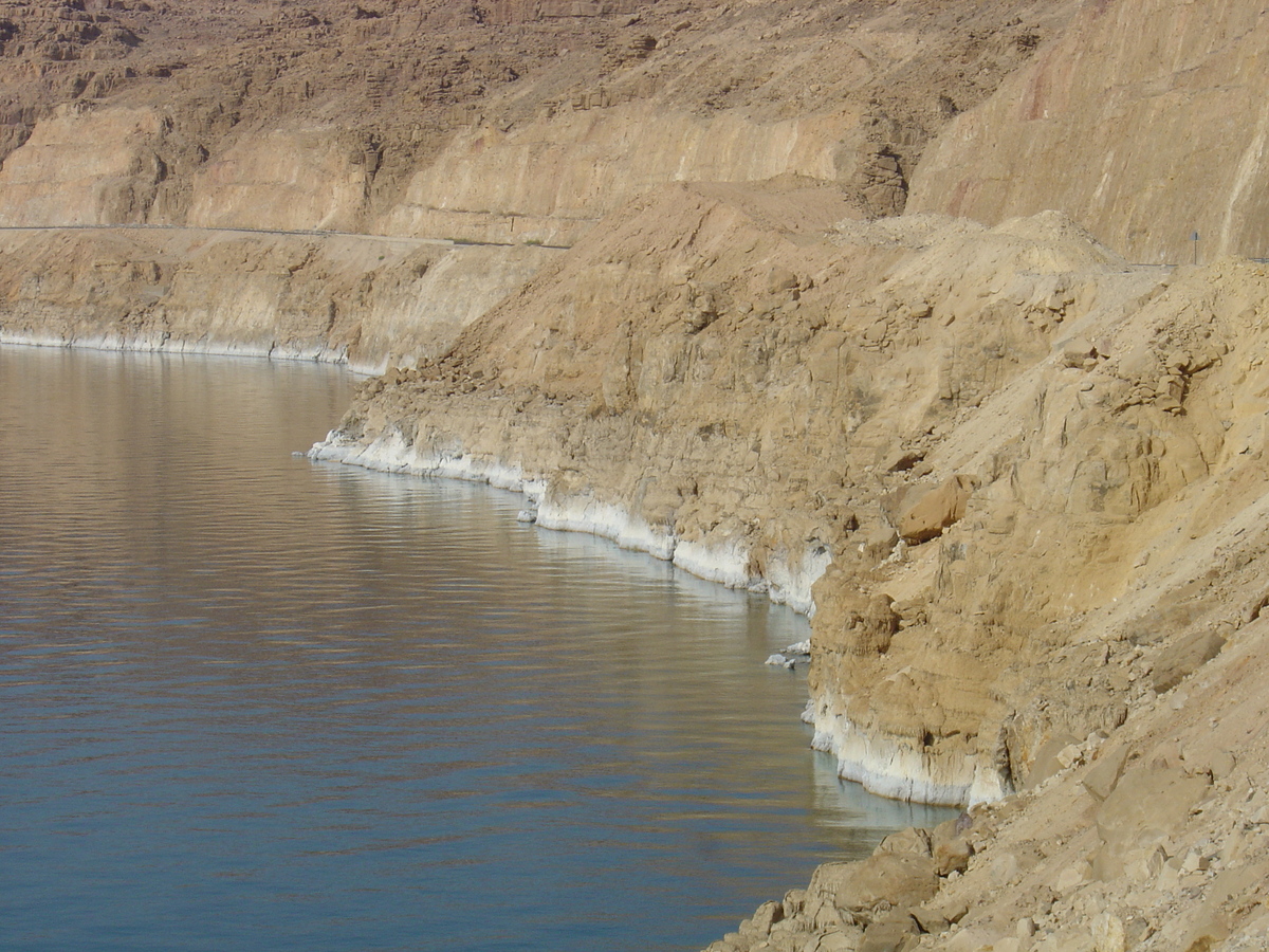 Picture Jordan Dead Sea 2004-10 11 - Waterfall Dead Sea