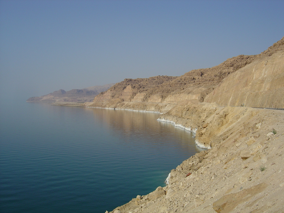 Picture Jordan Dead Sea 2004-10 9 - Waterfall Dead Sea