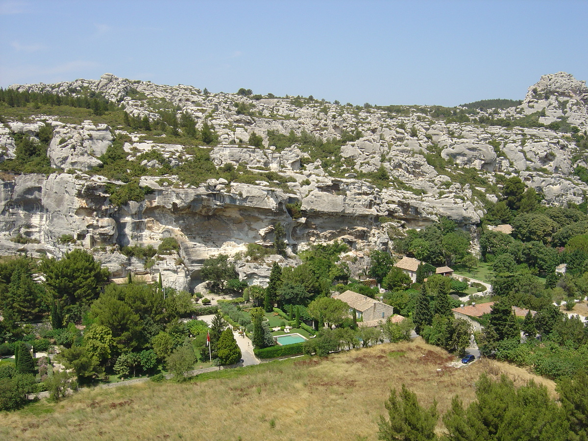 Picture France Baux de Provence 2004-08 18 - Waterfalls Baux de Provence