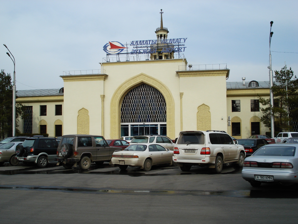 Picture Kazakhstan Almaty Airport 2007-03 9 - Walking Street Almaty Airport